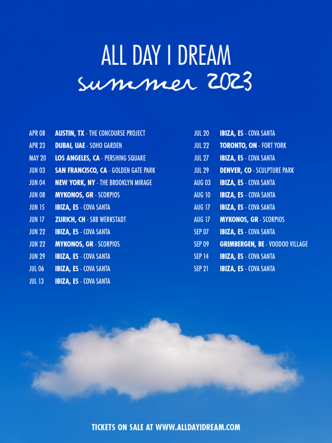 All Day I Dream Announces Summer 2023 World Tour