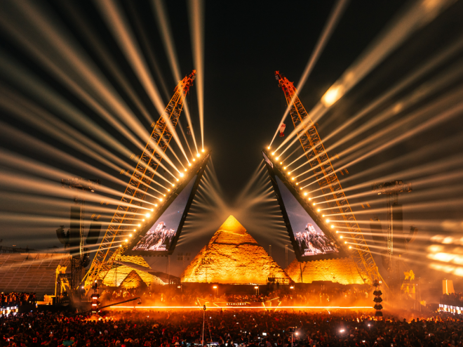 Starlight Festival Makes Historic Debut at the Great Pyramids of Giza