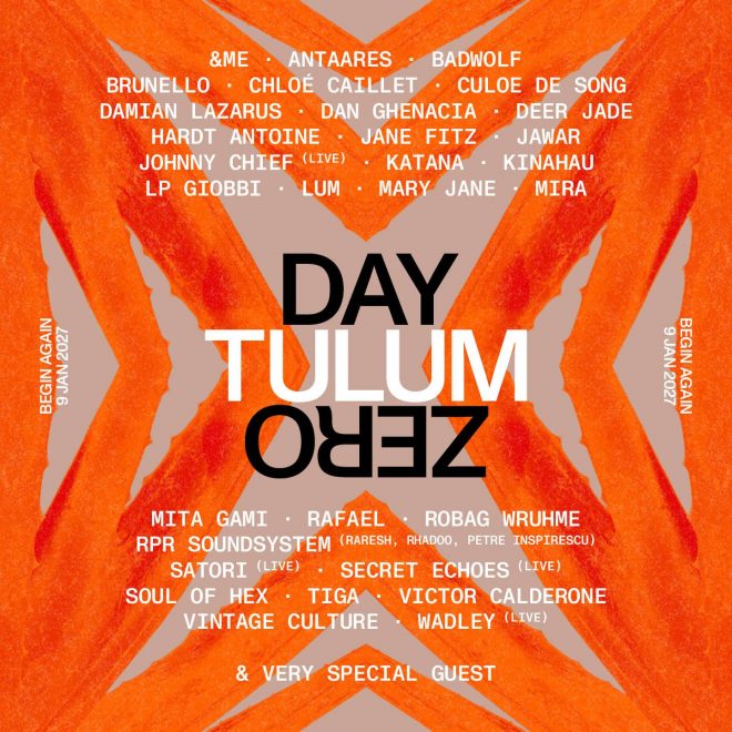 Damian Lazarus Announces Complete Lineup For Day Zero Tulum: Begin Again