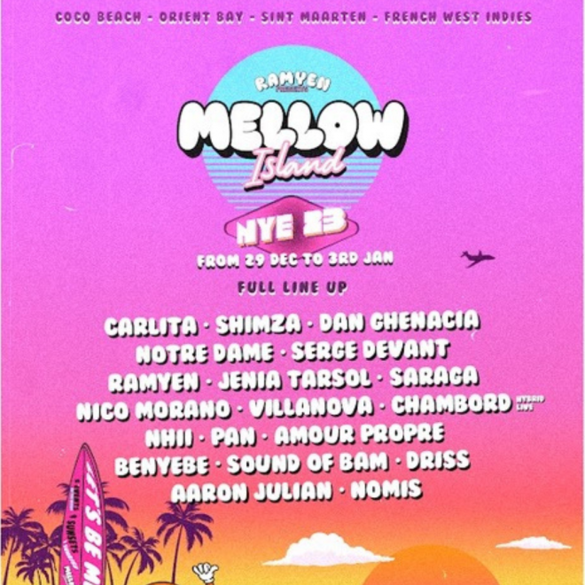 New Caribbean festival Mellow Island unveils lineup for debut edition